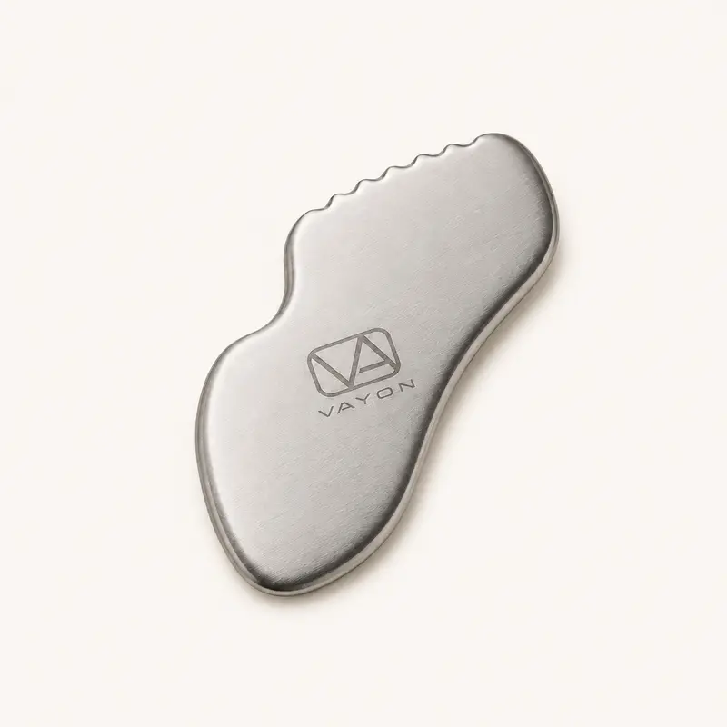 Gua sha en inox VAYON pour le visage — vue 1
